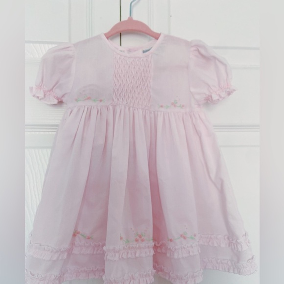 FRIEDKNITE CREATIONSCottage Core inspired vintage baby dress.